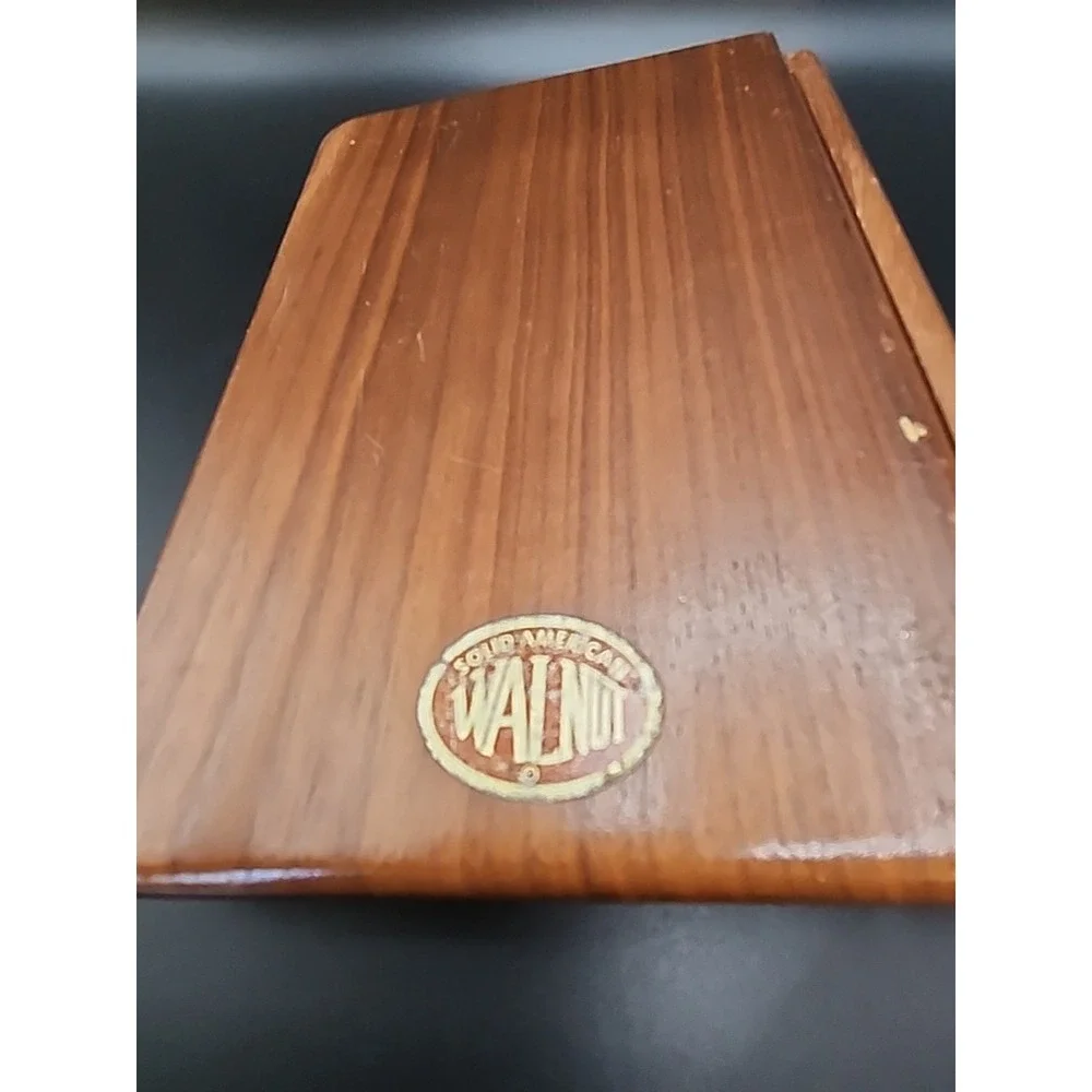 Vintage Commemorative Wooden Address Book Montreal Hyatt Regency '81 Engraved